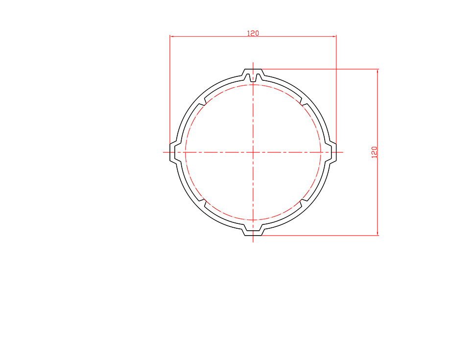 鋁合金熱擠壓型材 LX-4816