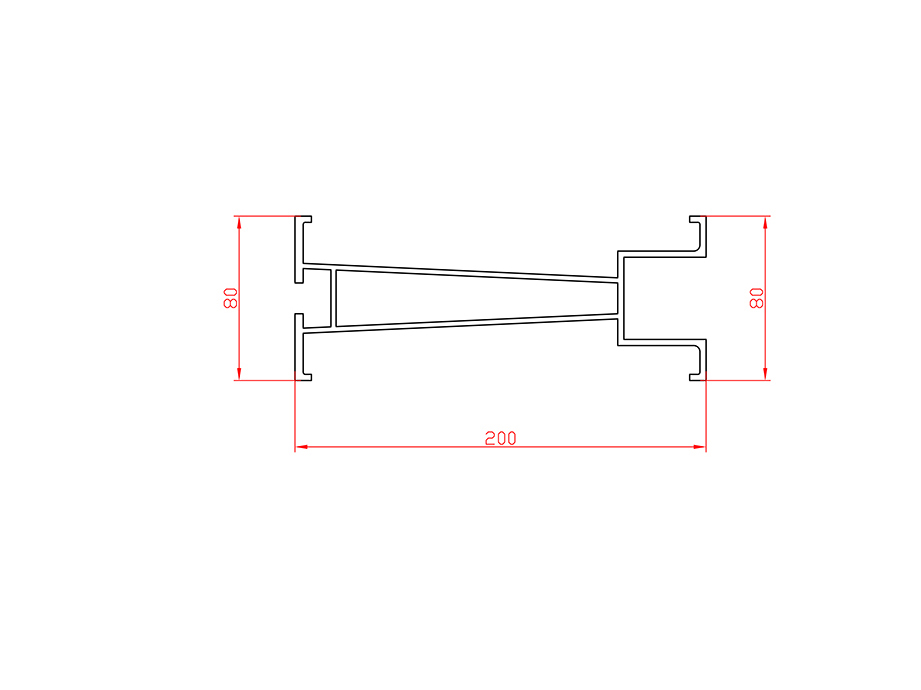 鋁合金熱擠壓型材 LX-4711