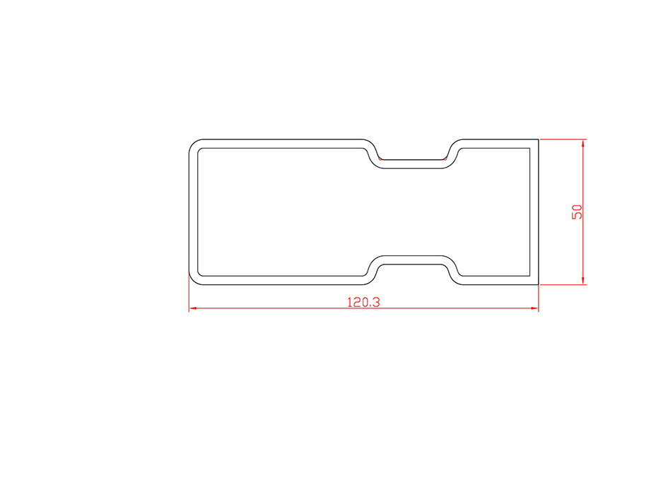 鋁合金熱擠壓型材 LX-4424