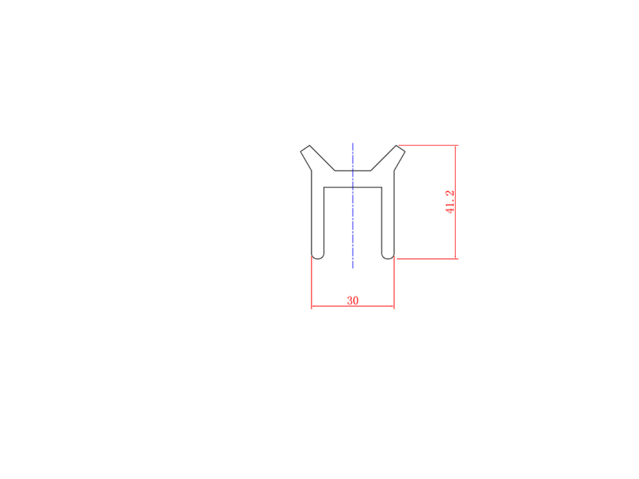 鋁合金熱擠壓型材 LX-4404